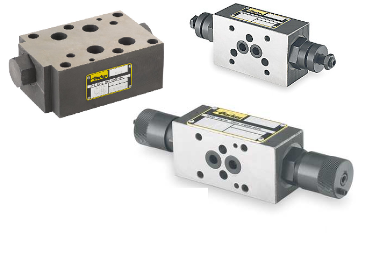 Válvulas Modulares Manapak CETOP 3, 5, 8  (TN6, 10, 25)